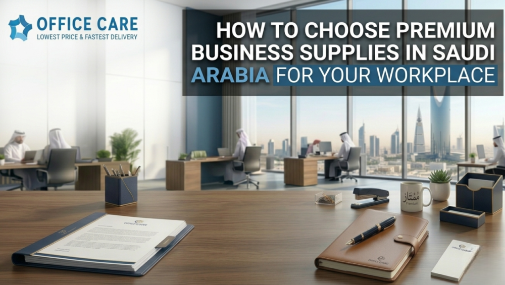 Premium Business Supplies in Saudi Arabia-Office Care Trading Est