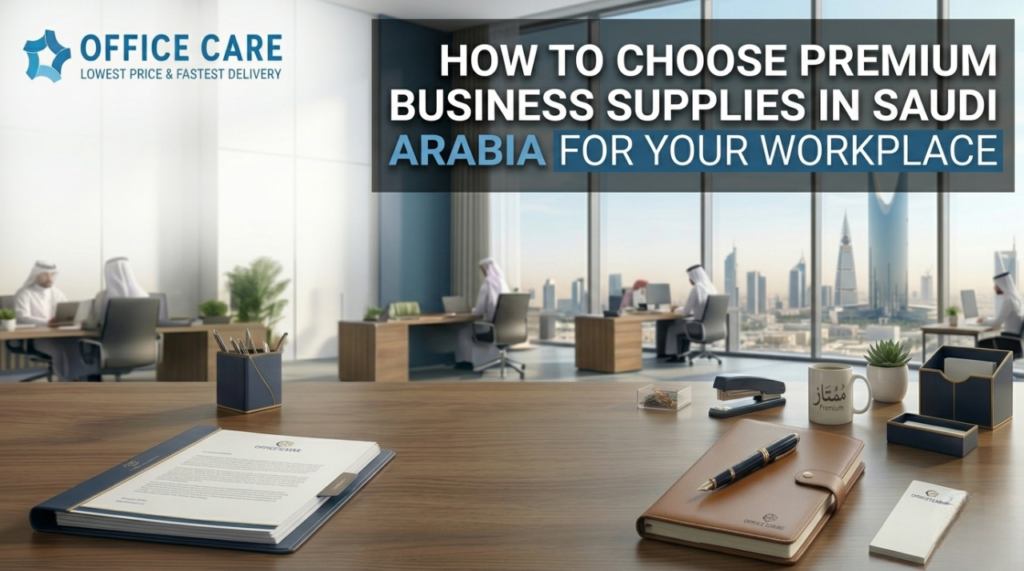 Premium Business Supplies in Saudi Arabia-Office Care Trading Est