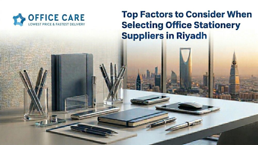 office stationery suppliers in Riyadh-Office Care Trading Est