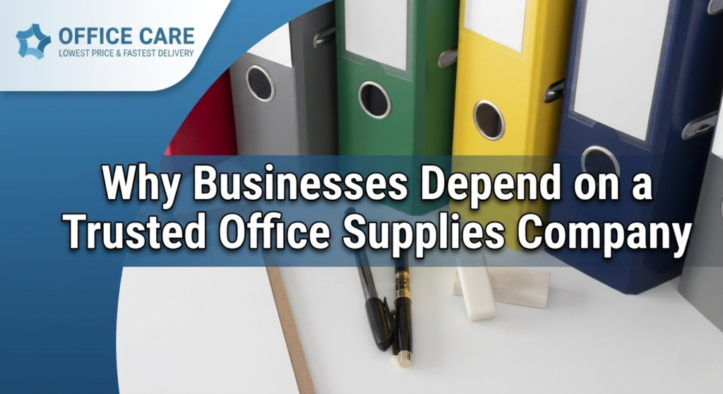 Office Supplies Company-Office Care Trading Est