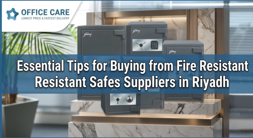 Fire Resistant Safes Suppliers in Riyadh- Office Care Trading Est