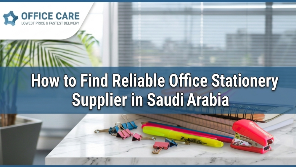 Find reliable Office Stationery Suppliers in Saudi Arabia with quality products, competitive pricing, fast delivery, and trusted service for every business.