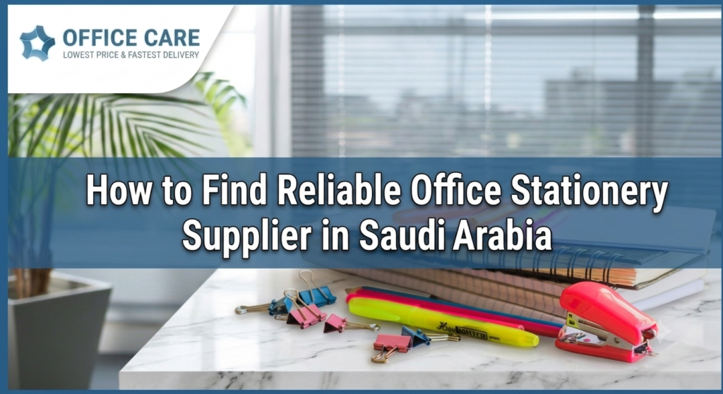 Find reliable Office Stationery Suppliers in Saudi Arabia with quality products, competitive pricing, fast delivery, and trusted service for every business.