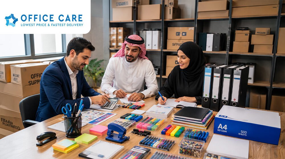 Office stationery supplies for businesses in Saudi Arabia
