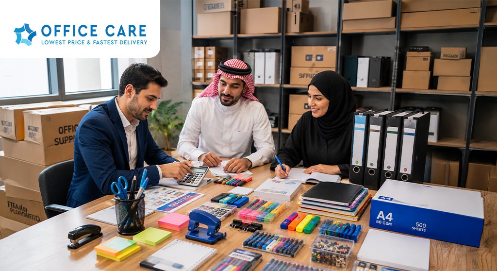 Office stationery supplies for businesses in Saudi Arabia