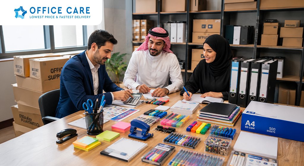 Office stationery supplies for businesses in Saudi Arabia
