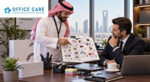 Alt Text: Office Supplies in Riyadh from a reliable office supplies supplier